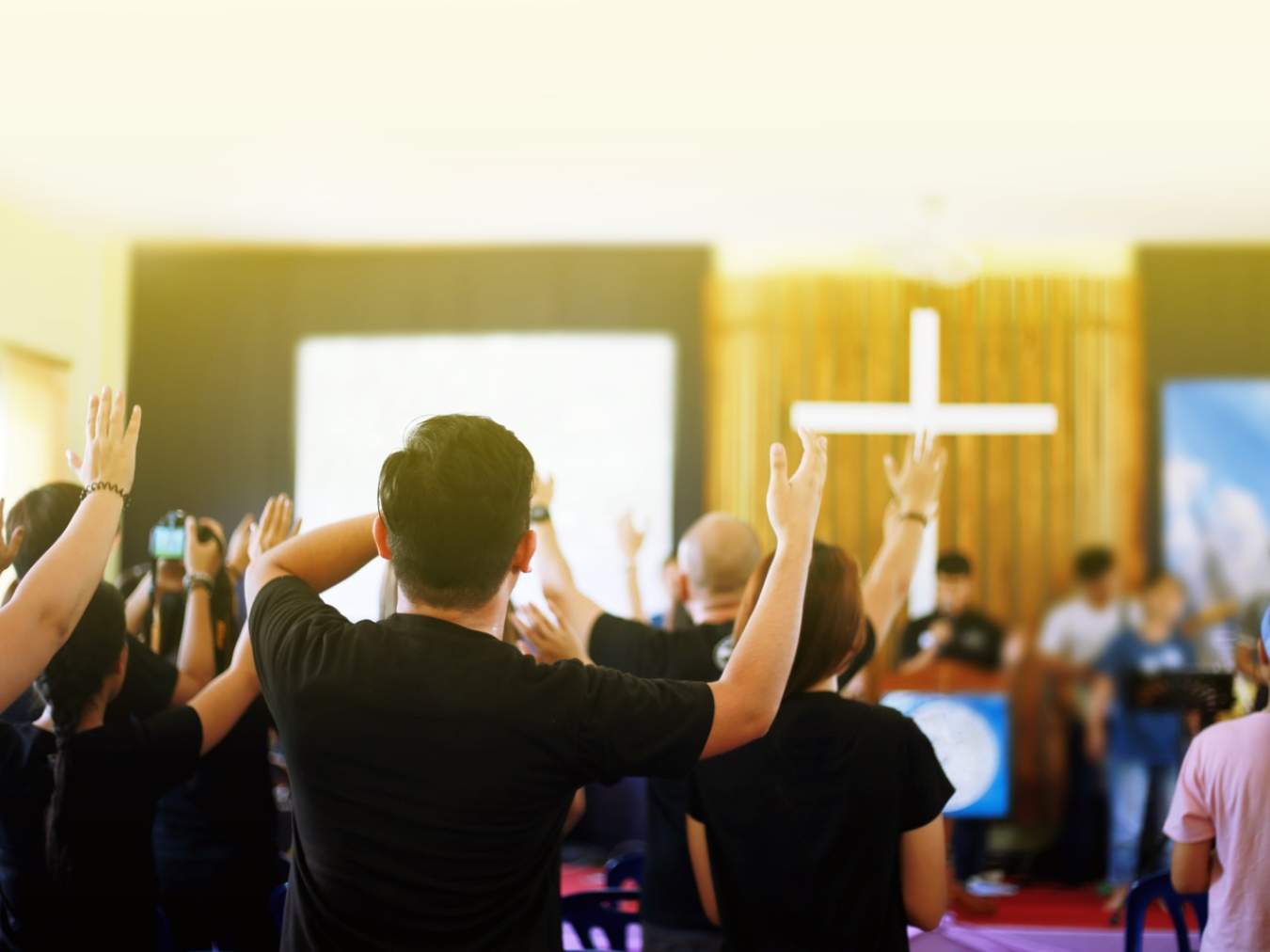 An American Christian youth conference. As in India, dedicated Christian youth are a minority, but are like Daniel and his three friends in today’s world.