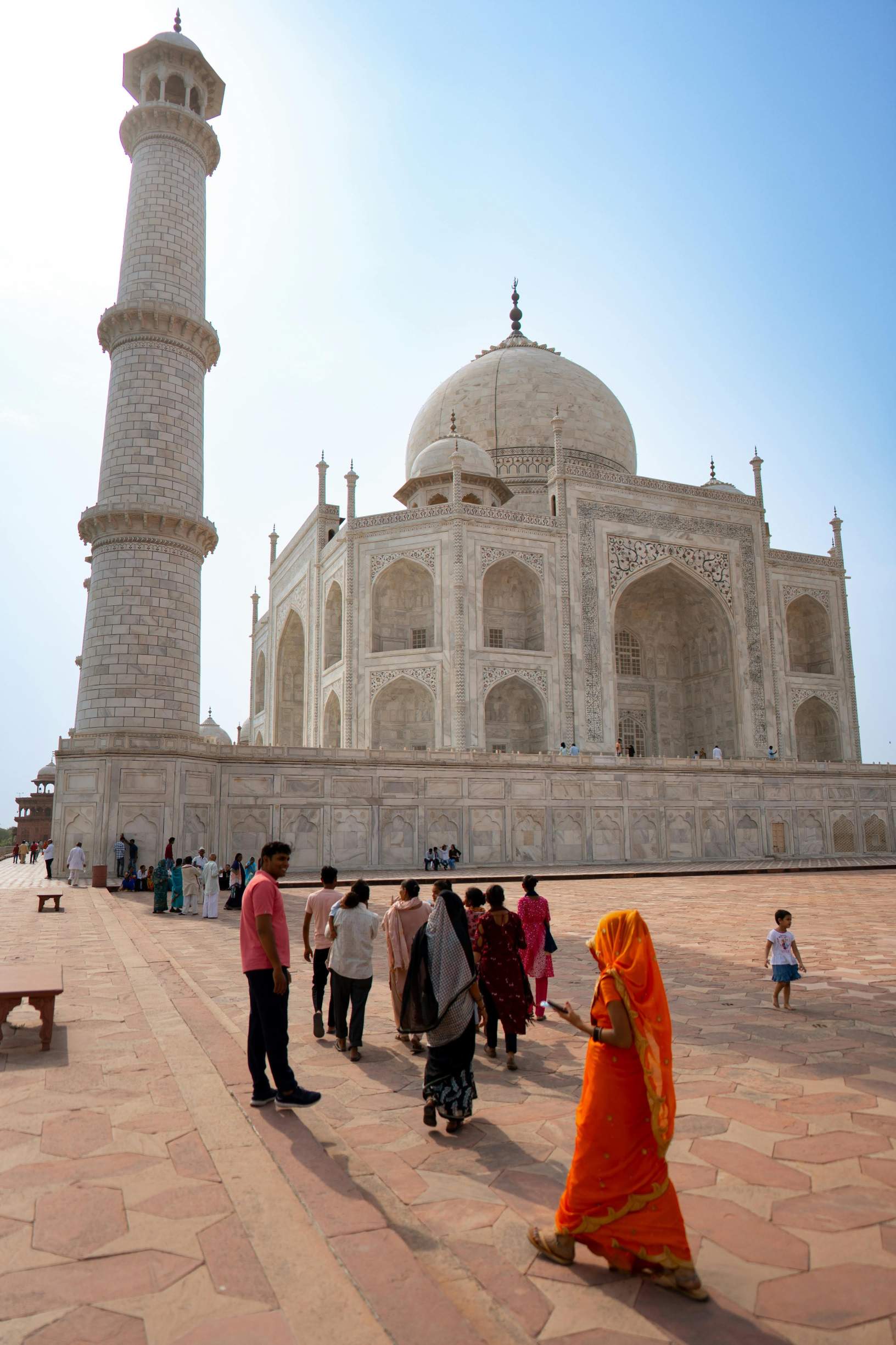 The Taj Mahal, India’s best known Muslim structure, in Agra, Uttar Pradesh.